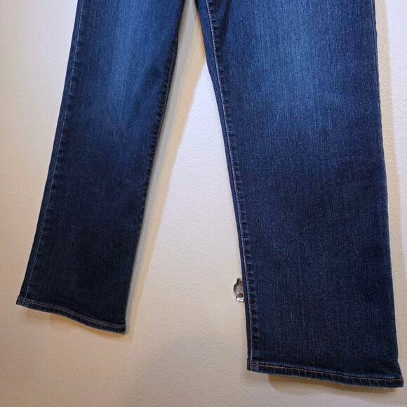 Levi's Ribcage Straight Ankle Jeans W29 L27 High Rise Button Fly Denim - Picture 3 of 9